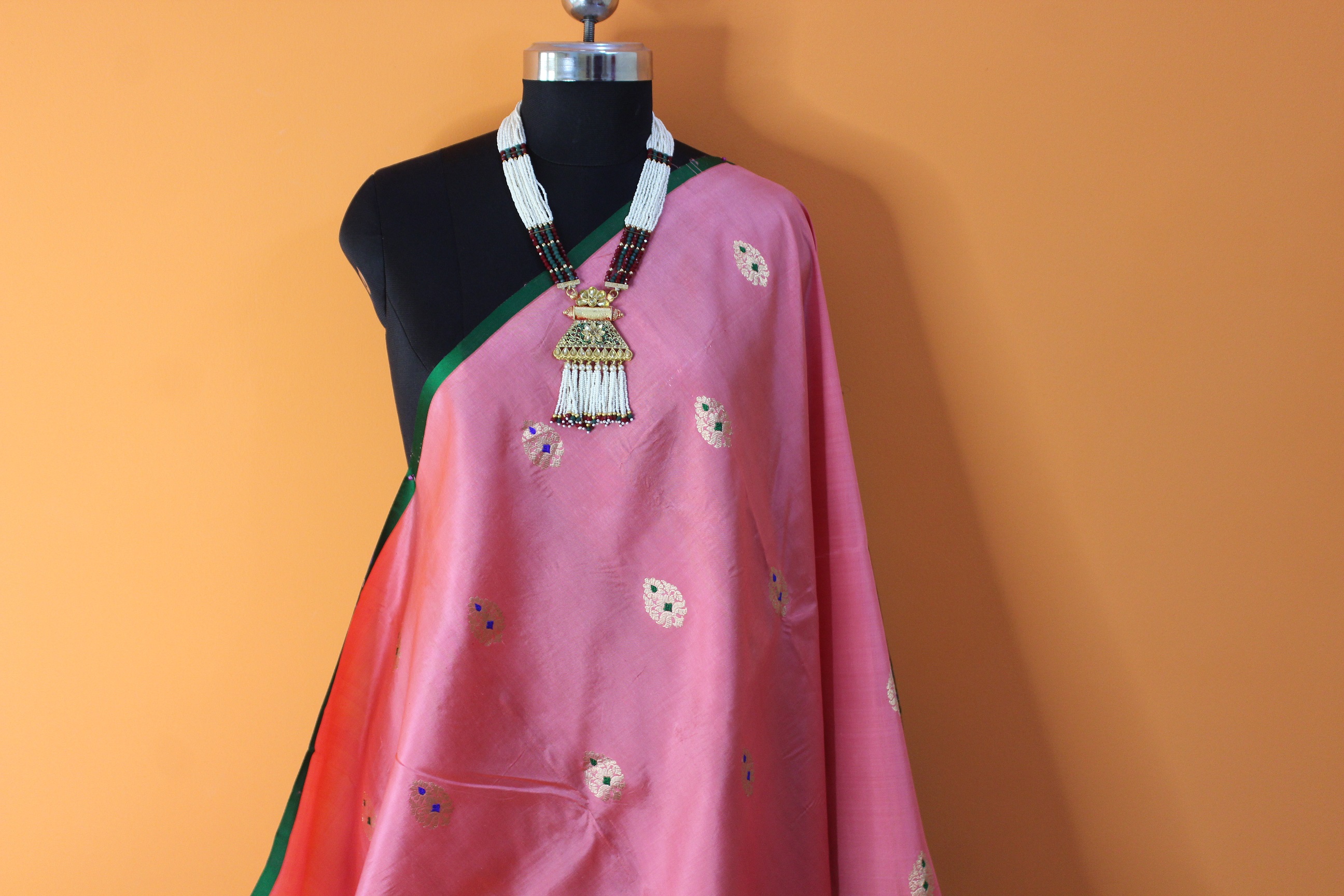 Handloom Katan Silk Saree